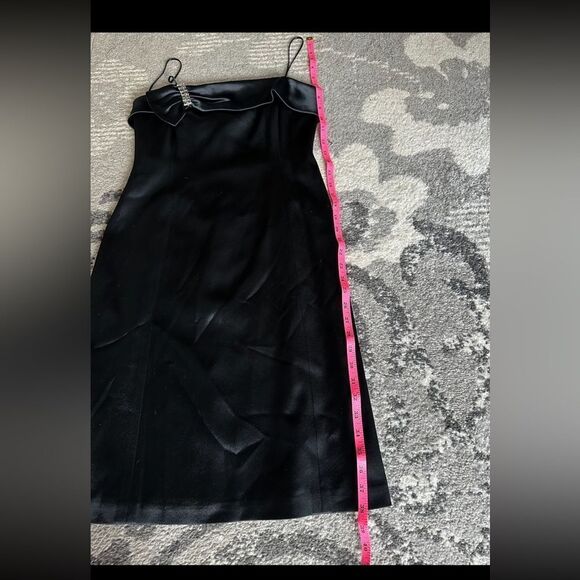 Anne Klein Little Black Dress with spaghetti straps . Feels like silk .Size 4. - Picture 9 of 10